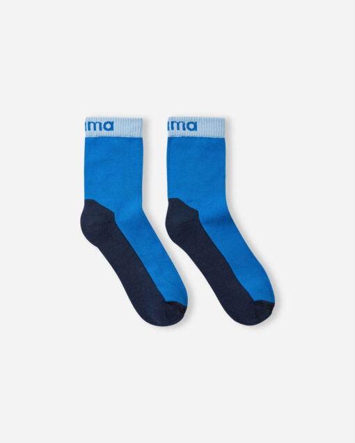 REIMA Socken VILLALLA (mit Merino) | bright blue – Bild 4