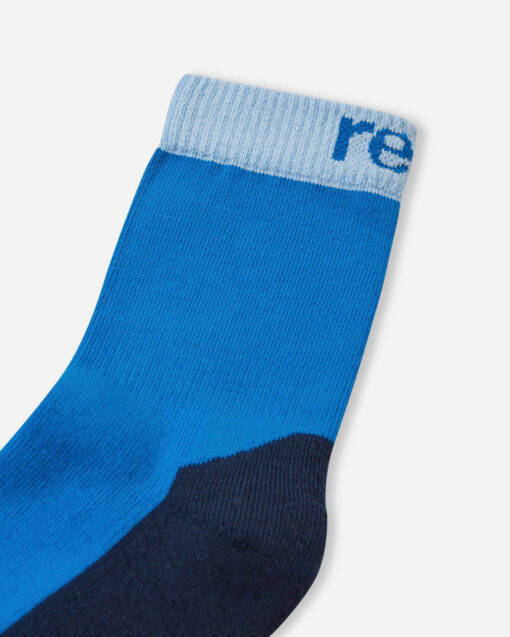 REIMA Socken VILLALLA (mit Merino) | bright blue – Bild 3