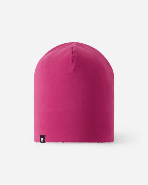 REIMA leichter wendbarer Baumwoll Beanie TANSSI | Soft Coral – Bild 4