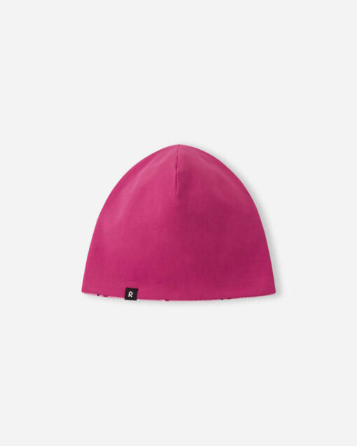 REIMA leichter wendbarer Baumwoll Beanie TANSSI | Soft Coral – Bild 3