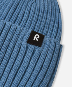 Alternative view of Reima Bio Baumwoll Beanie Hattara | Blue Ocean