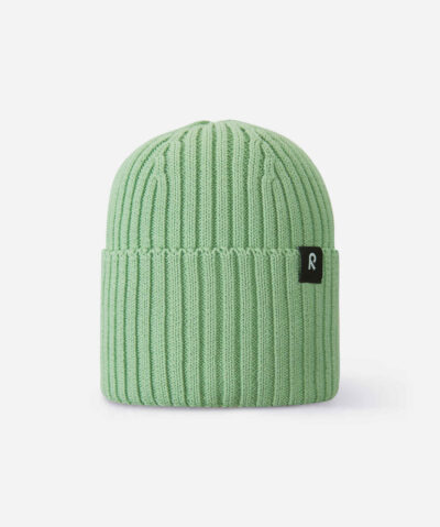 Reima Kinder Bio-Baumwoll Beanie Hattara | Calm green