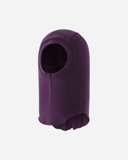 REIMA leichte Merino Sturmhaube / Balaclava Jupiter | Deep purple – Bild 5