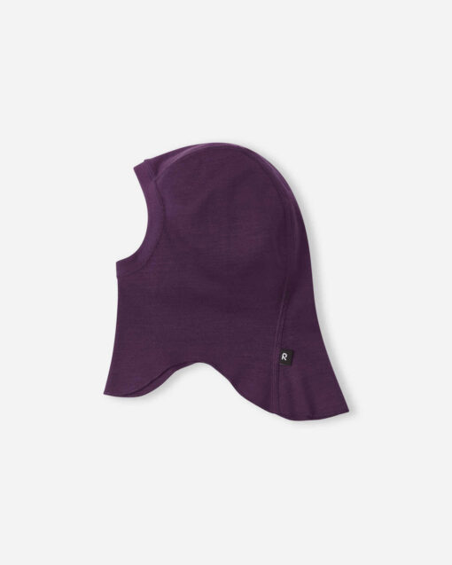 REIMA leichte Merino Sturmhaube / Balaclava Jupiter | Deep purple – Bild 3