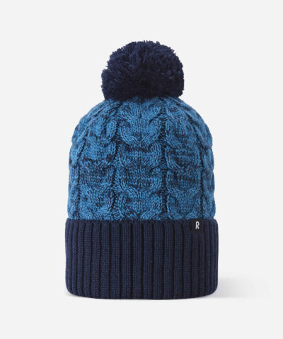 Reima Kinder Winter Mütze (gefüttert) Routii | navy