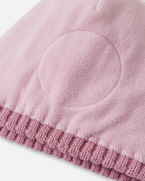 Reima Kinder Winter Mütze (gefüttert) Routii | grey pink – Bild 3
