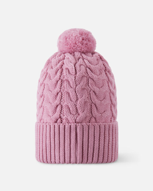 Reima Kinder Winter Mütze (gefüttert) Routii | grey pink – Bild 4