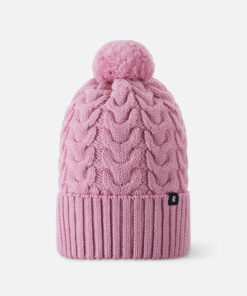 Reima Kinder Winter Mütze (gefüttert) Routii | grey pink
