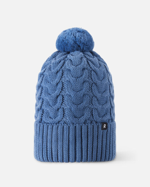 Reima Kinder Winter Mütze (gefüttert) Routii | blue ocean