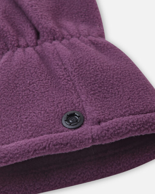REIMA Fleece Handschuhe VARMIN | deep purple – Bild 3