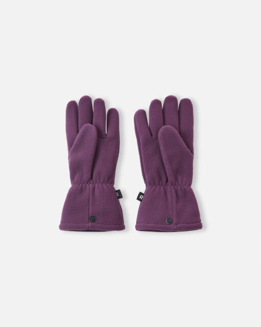REIMA Fleece Handschuhe VARMIN | deep purple – Bild 2