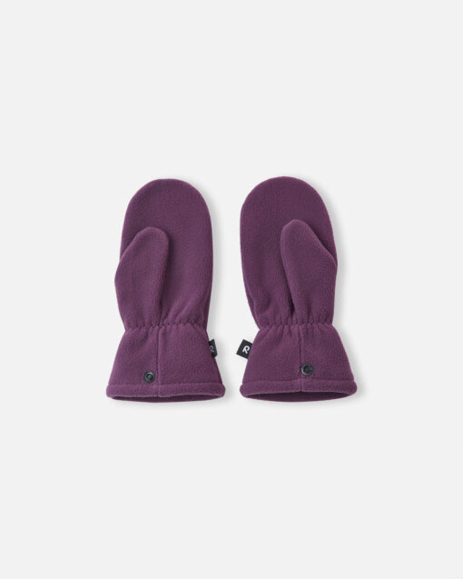 REIMA Fleece Faust Handschuhe TUMPUS | deep purple – Bild 2