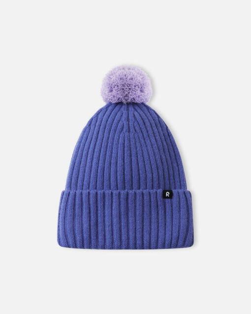 Reima Kinder Winter Wollmix Mütze TOPSU | breezy violet – Bild 4