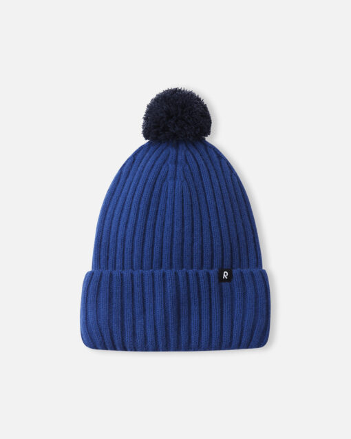 Reima Kinder Winter Wollmix Mütze TOPSU | twilight blue – Bild 4