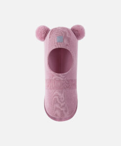 REIMA Merino (100%) Sturmhaube / Balaclava VEKKULI | grey pink