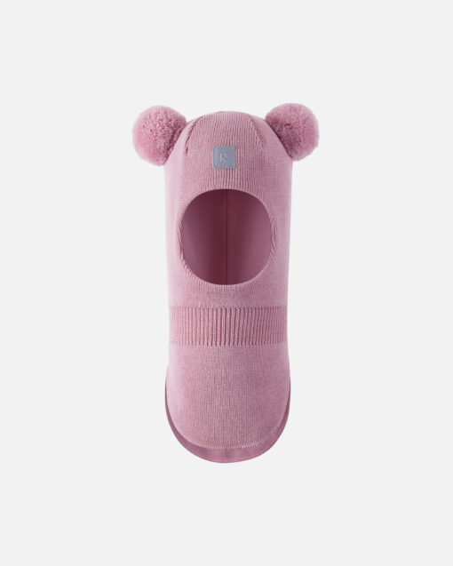 REIMA Merino (100%) Sturmhaube / Balaclava VEKKULI | grey pink