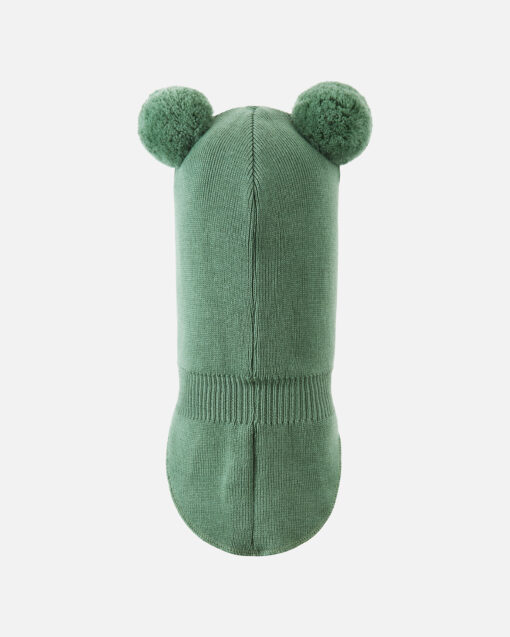 REIMA Merino (100%) Sturmhaube / Balaclava VEKKULI | green clay – Bild 4