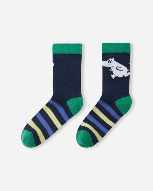 REIMA Moomin Socken RANDIG | navy