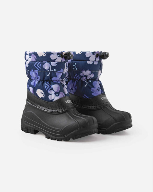 Reima Kinder Winterstiefel Nefar | Navy Flower – Bild 2
