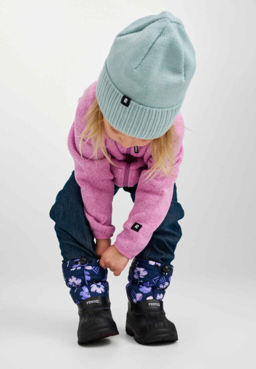 Reima Kinder Winterstiefel Nefar | Navy Flower – Bild 3