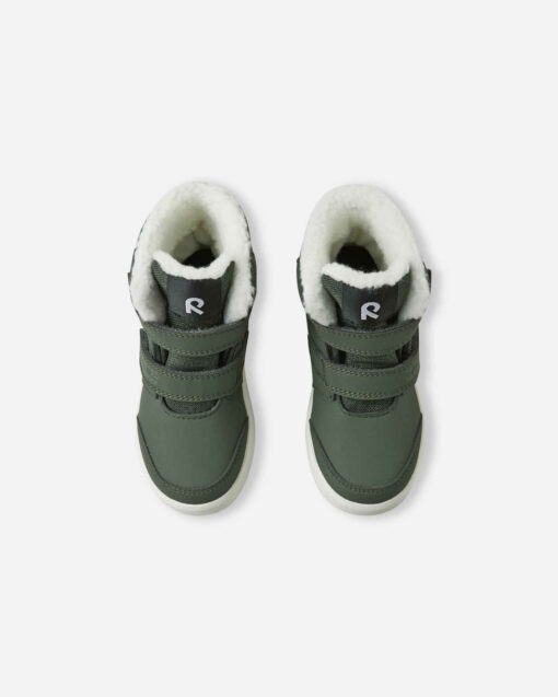 Reima Wasserdichte Kleinkinder Stiefel Pyrytys | Thyme green – Bild 3