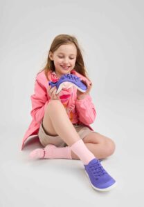 REIMA Kinder Barfussschuhe Astelu | Breezy violet