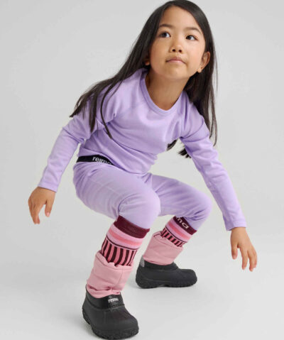 Reima Kinder Winterstiefel Loskari | grey pink