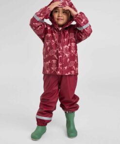 Alternative view of REIMA Kinder Barfuss Gummistiefel ANKKA | Green Clay