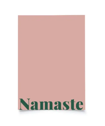 Tadah Postkarte | Namaste