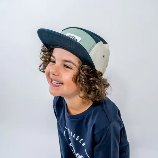 LIL' BOO 5 Panel CAP | Block Stone