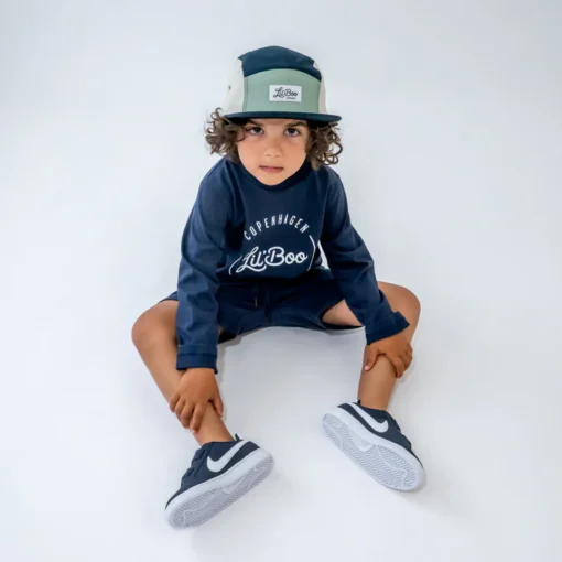 LIL' BOO 5 Panel CAP | Block Stone