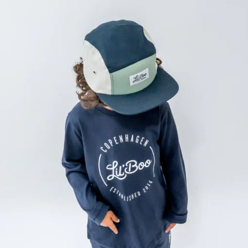 LIL' BOO 5 Panel CAP | Block Stone
