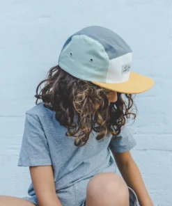 LIL' BOO 5 Panel CAP | Block Honey Gold