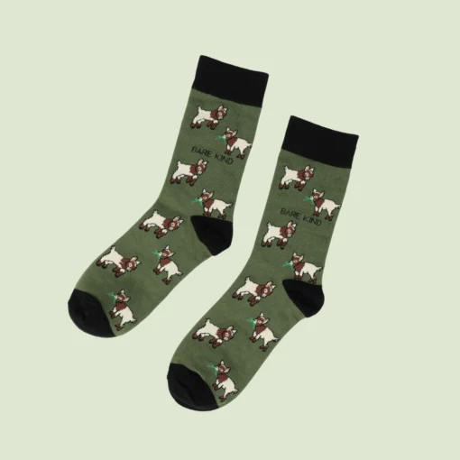 Bare Kind Bambus Socken ERW | Ziege – Bild 2