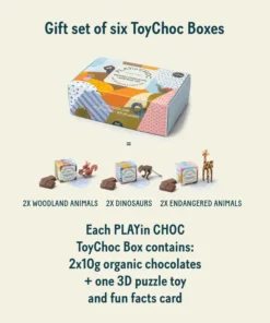 Alternative view of PLAYin CHOC ToyChoc Geschenk-Box (6 Stk) | Selection (DE)