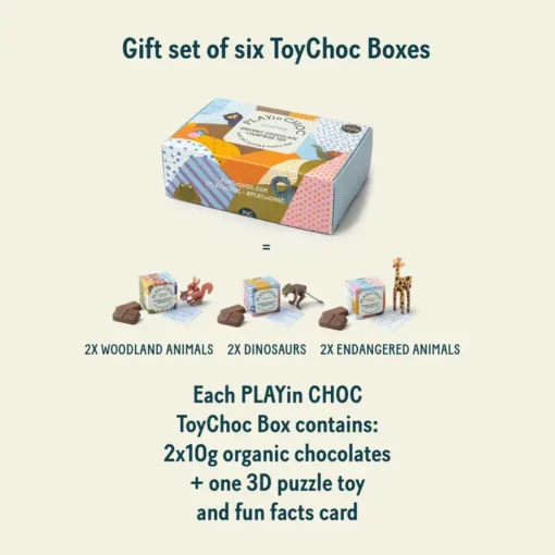 PLAYin CHOC ToyChoc Geschenk-Box (6 Stk) | Selection (DE) – Bild 2
