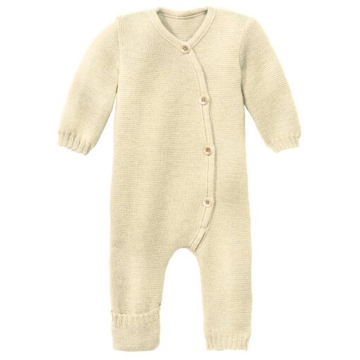 Disana Baby Merino Strick Overall | Natur