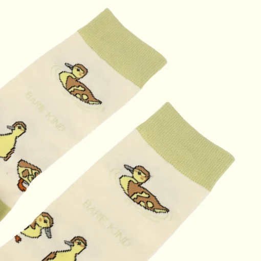Bare Kind Bambus Socken ERW | Ente weiss – Bild 3