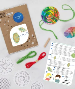 Cotton Twist Kreativ Bastelset | Spinning Toy