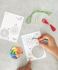 Cotton Twist Kreativ Bastelset | Spinning Toy