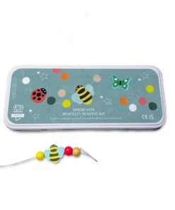 Cotton Twist Holzperlen Armband 5er Set Dose | Minibeast