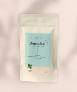 Dentafari Natürliches Zahnpulver remineralization + whitening REFILL | Crisp Mint