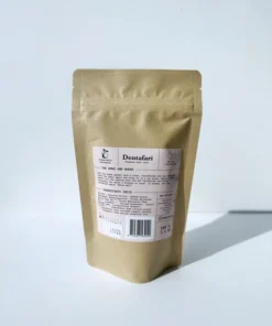 Dentafari Natürliches Zahnpulver Kinder REFILL | Orange + grüne Mandarine