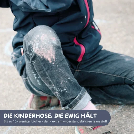 dreifeder Maxi Jeans Wide (5-13J) | indigo – Bild 10