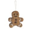 Gamcha Deko Aufhänger aus Filz | Lebkuchen-Männchen