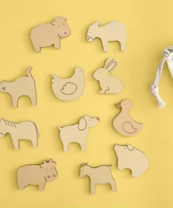 FERFLEX Holz Magnetspiel (11 STK) | Bauernhof