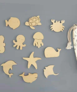 FERFLEX Holz Magnetspiel (11 STK) | Ozean