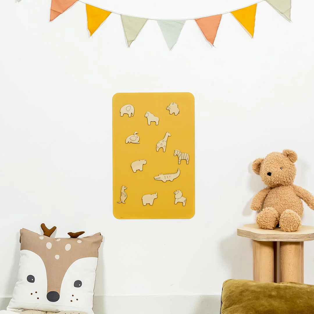 FERFLEX Holz Magnetspiel (11 STK) | Savanne – Bild 4