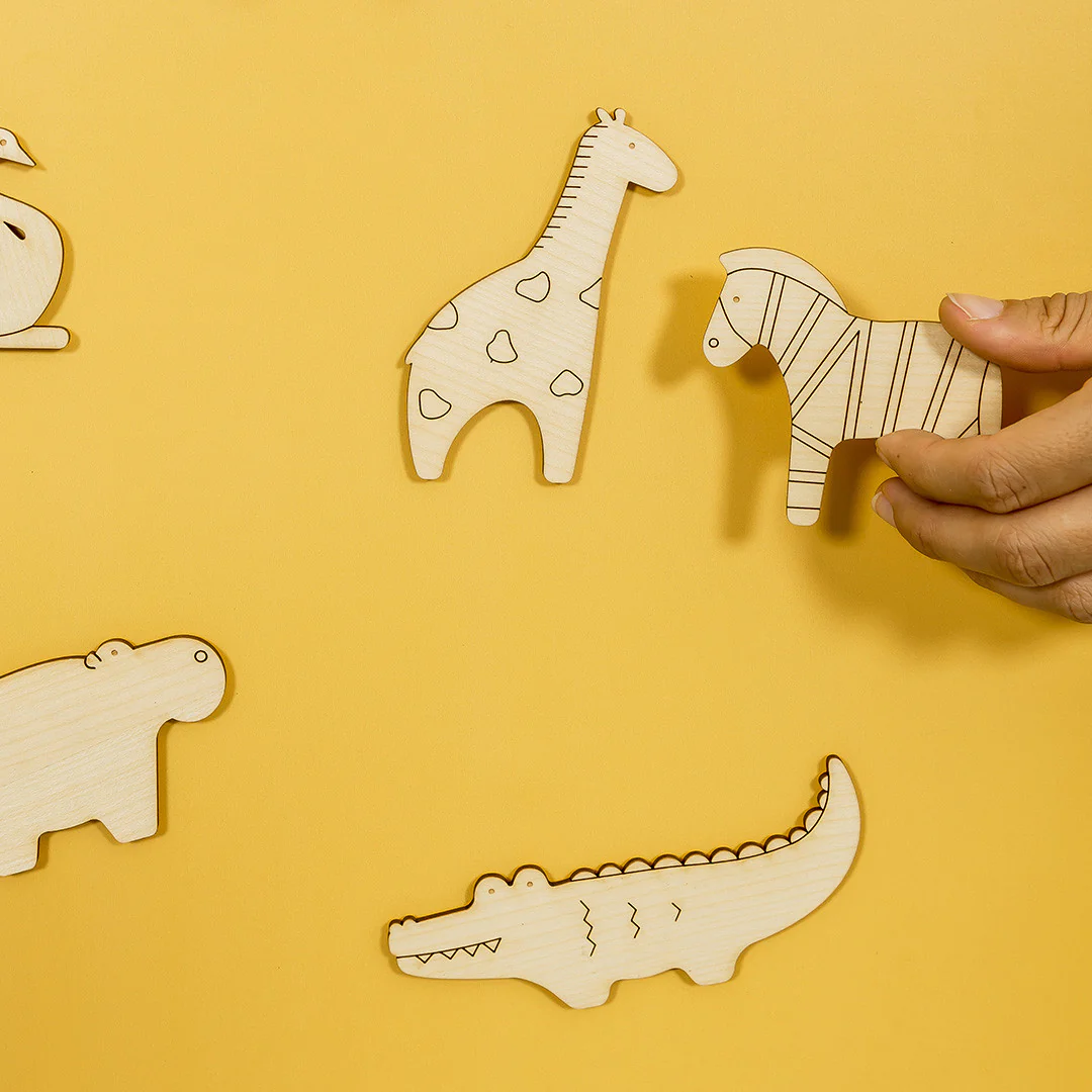 FERFLEX Holz Magnetspiel (11 STK) | Savanne – Bild 5