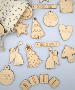 FERFLEX Holz Magnetspiel (19 STK) | Weihnachten